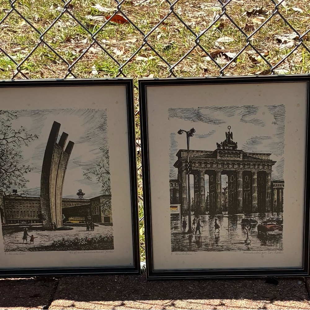 E. Kirschstein German Artist Color Prints